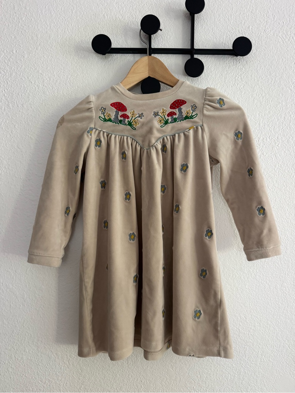 Stella McCartney Embroidered Mushroom Kids Dress